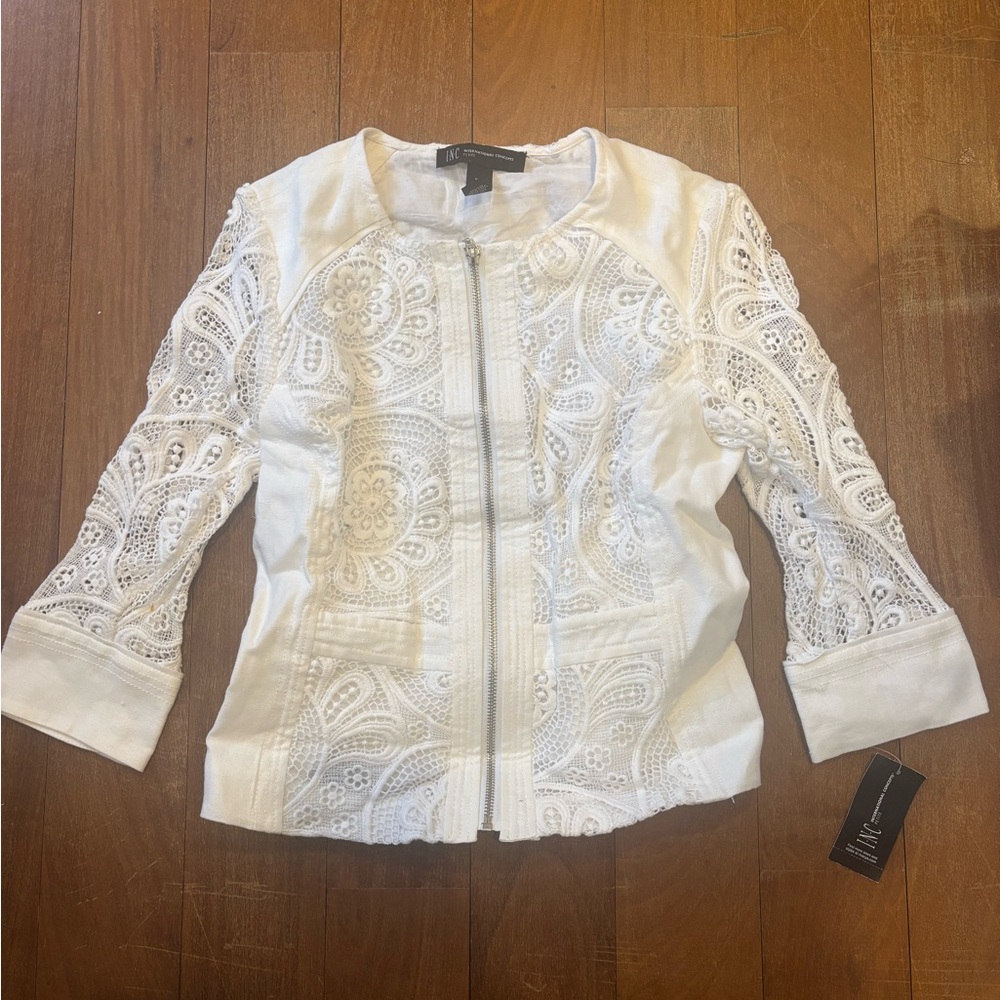 White Lace Jacket